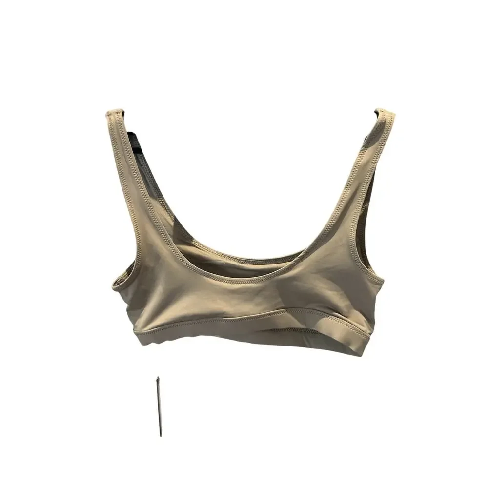 NWT Skims Tank Bikini Top in Desert Size S
